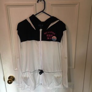 Rare Roxy Light weight zip up jacket Medium